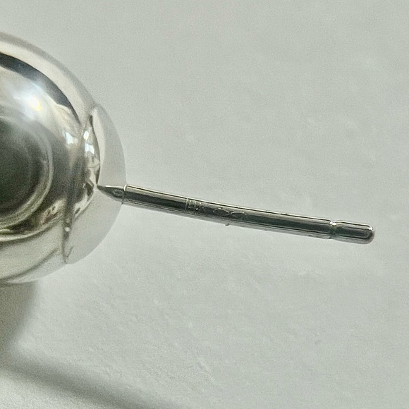 14k earrings 8mm ball stud earrings yellow gold rose gold white gold LOT - Picture 9 of 9